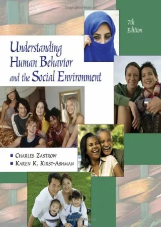 EBOOK Understanding Human Behavior and the Social Environment Available
