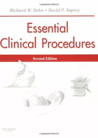 DOWNLOAD Essential Clinical Procedures Expert Consult  Online and Print