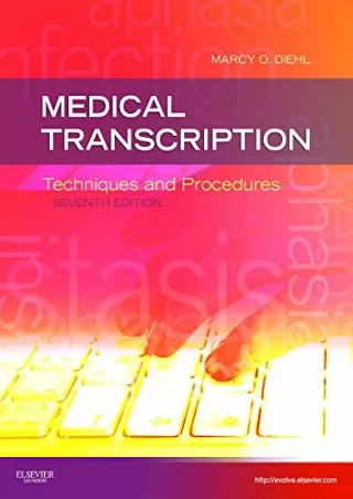 READ Medical Transcription Techniques and Procedures