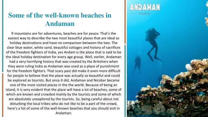 x some of the well known beaches in andaman