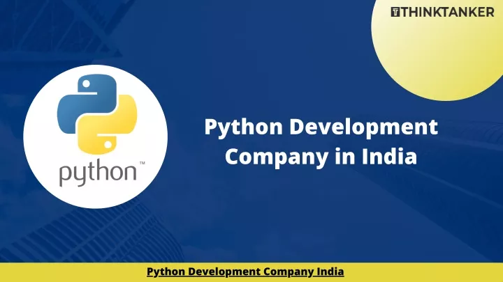 python development company in india