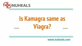 Is Kamagra same as Viagra_