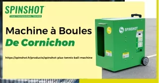 machine boules de cornichon