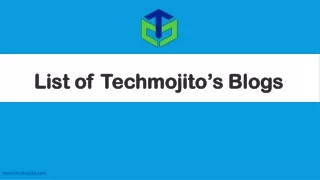 Techmojito Blogs | A Digital Marketing Agency YT