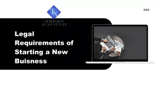 Legal Requirements of Starting a buisness