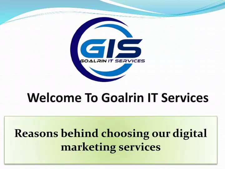 welcome to goalrin it services