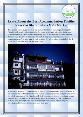 Best Hotel in Dharamshala