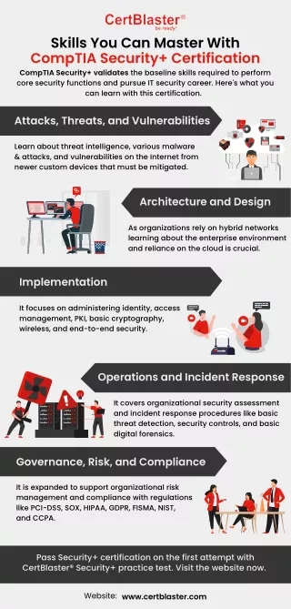 skills you can master with comptia security