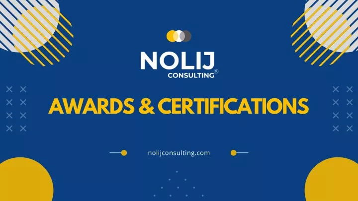awards certifications