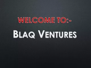 Blaq Ventures ppt 08 - July-22