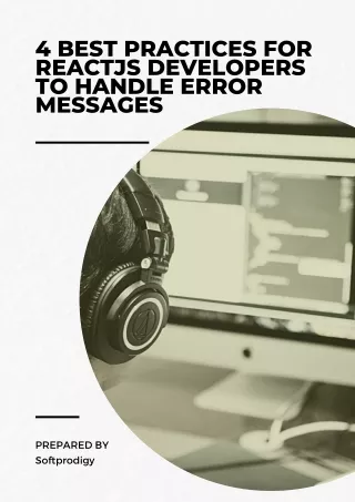 4 best practices for reactjs developers to handle