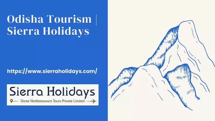 odisha tourism sierra holidays