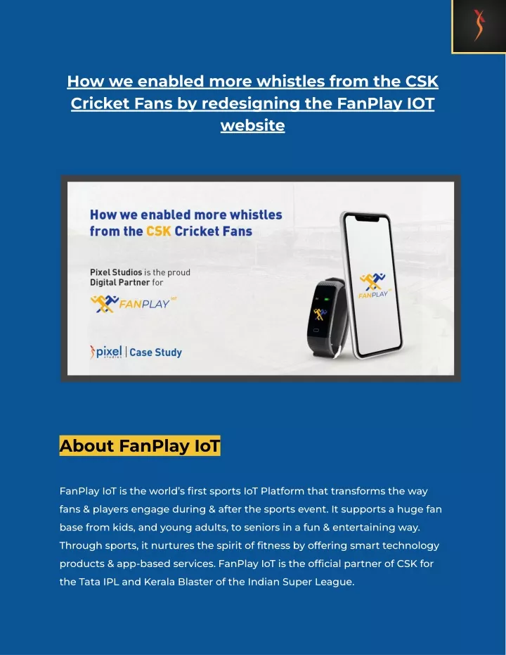 how we enabled more whistles from the csk cricket