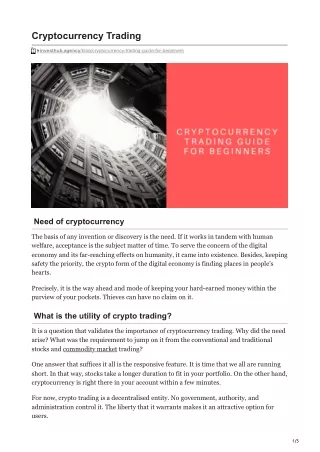 investhub.agency-Cryptocurrency Trading