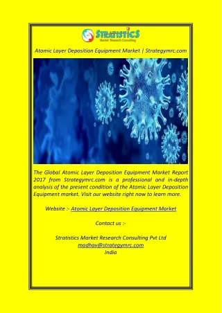 atomic layer deposition equipment market