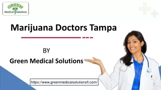 Marijuana Doctors Tampa