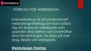 f retag f r webbdesign
