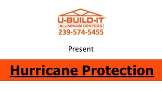 Hurricane Protection Shutters  U-Build-It Aluminum Centers
