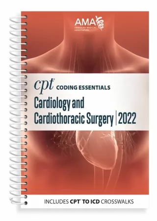 EBOOK CPT Coding Essentials Cardiology and Cardiothoracic Surgery 2022