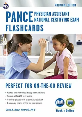 READING PANCE Flashcard Book  Online PANCE Test Preparation