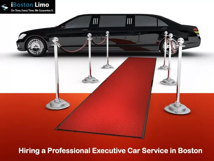 hiring a professional executive car service