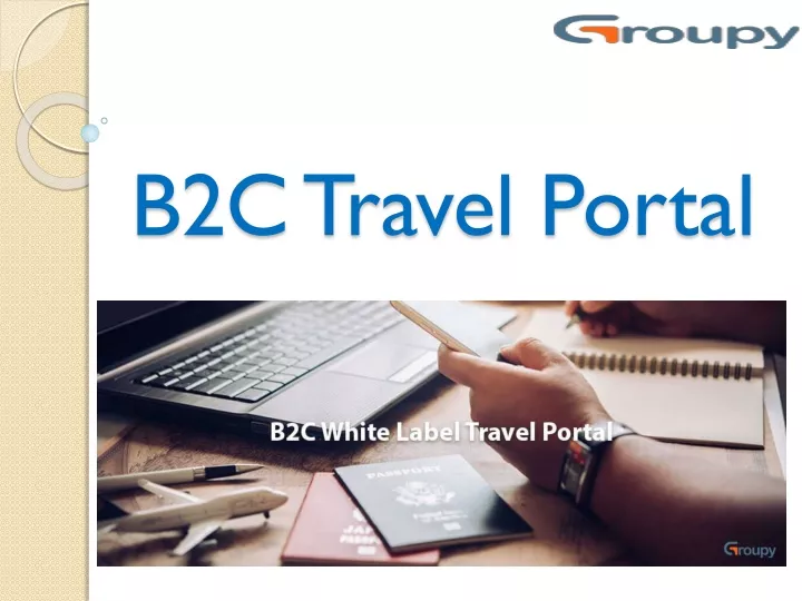 b2c travel p ortal