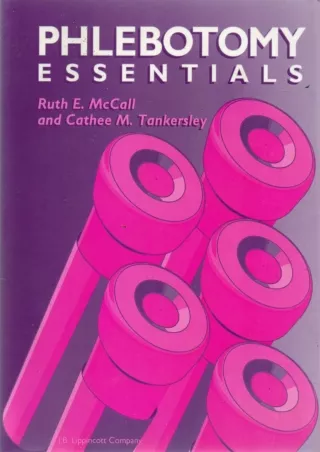 EBOOK Phlebotomy Essentials