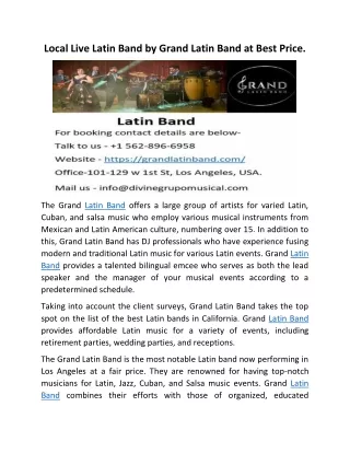 Latin Band