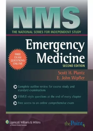 EBOOK NMS Emergency Medicine National Medical Series for Independent Study
