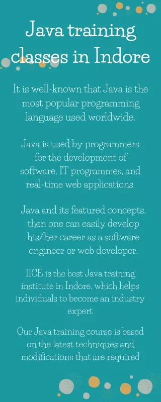 java training classes in indore