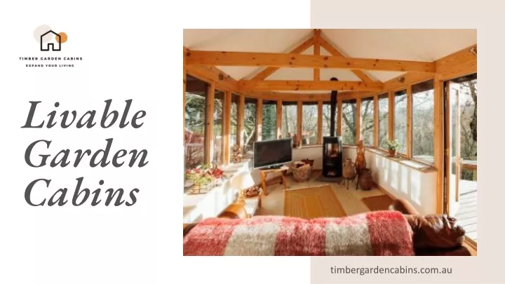 livable garden cabins