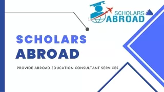 Scholars Abroad PDF