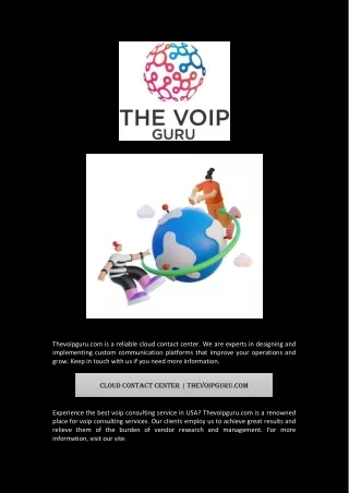 thevoipguru com is a reliable cloud contact