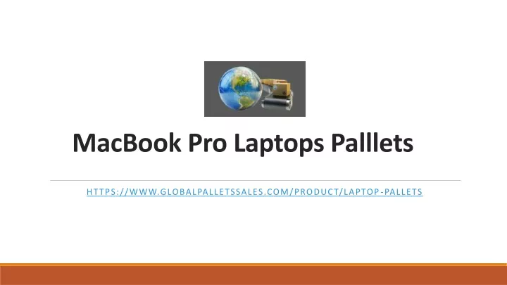 macbook pro laptops palllets