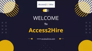 Hire Van Long Term Available Now in UK - Access2hire