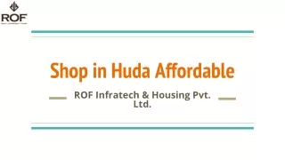Shop in Huda Affordable