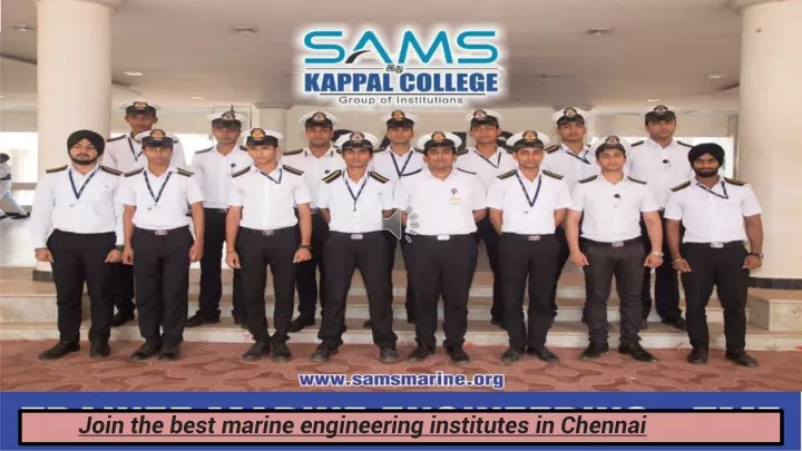 join the best marine engineering institutes