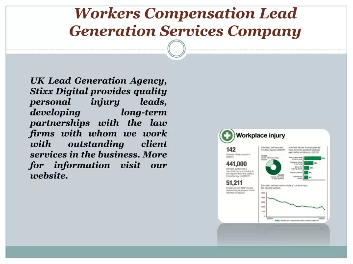 workers compensation lead generation services company