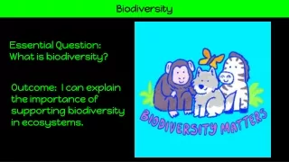 biodiversity