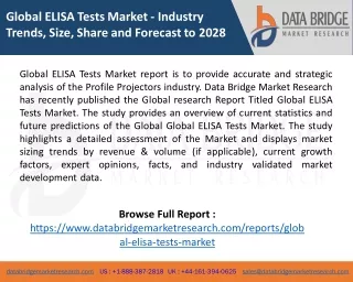 global elisa tests market industry trends size