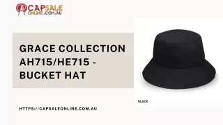 Grace Collection AH715HE715 - Bucket Hat