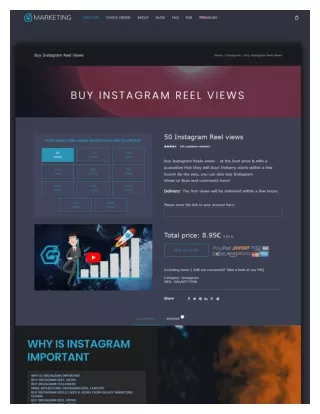 Buy Instagram Reel Views