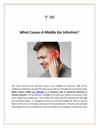 What Causes A Middle Ear Infection