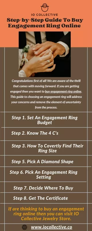 Step-by-Step Guide To Buy Engagement Ring Online | IO Collective