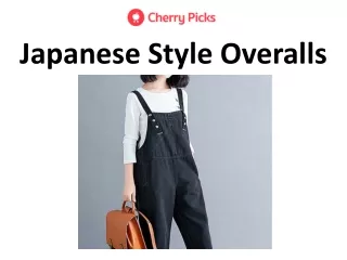 Japanese Style Overalls