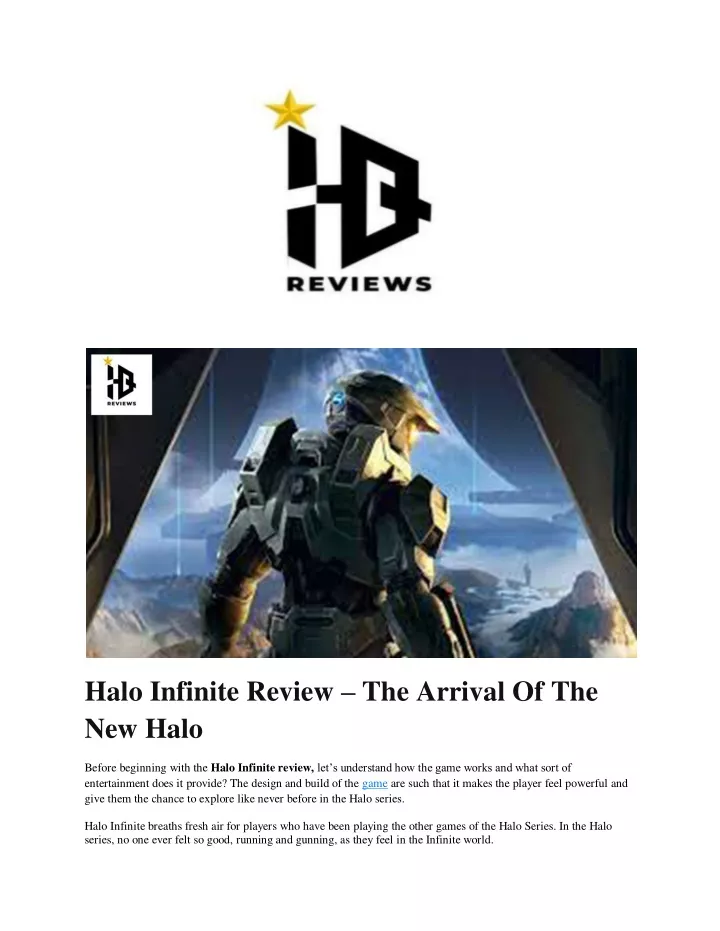 halo infinite review the arrival of the new halo