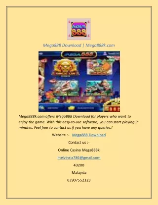 mega888 download mega888k com