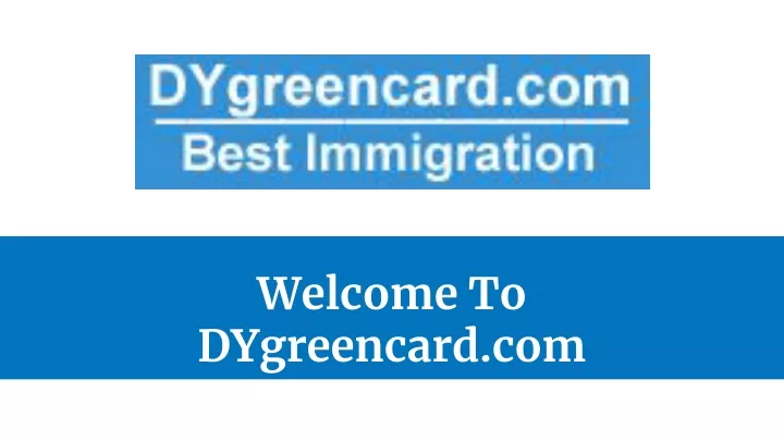 welcome to dygreencard com