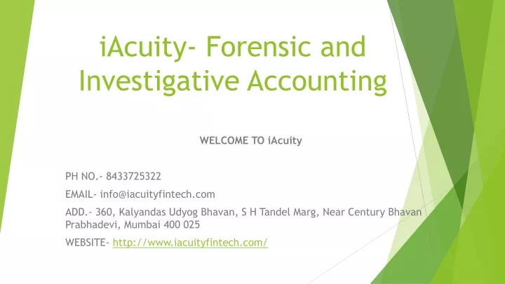 iacuity forensic and investigative accounting