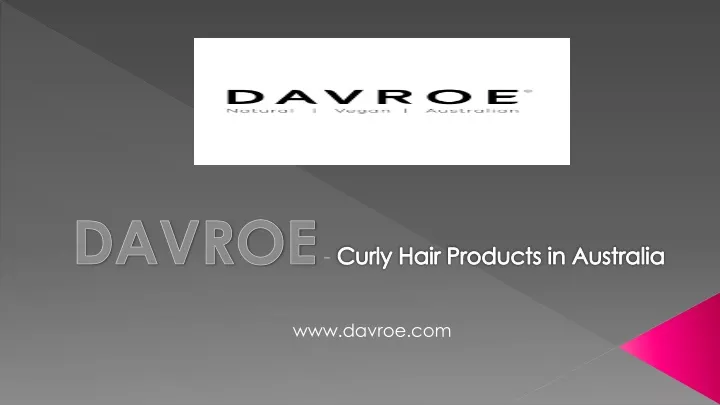 davroe curly hair products in australia